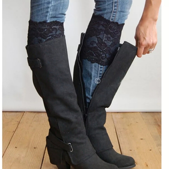 Accessories - Lace Boot Cuff